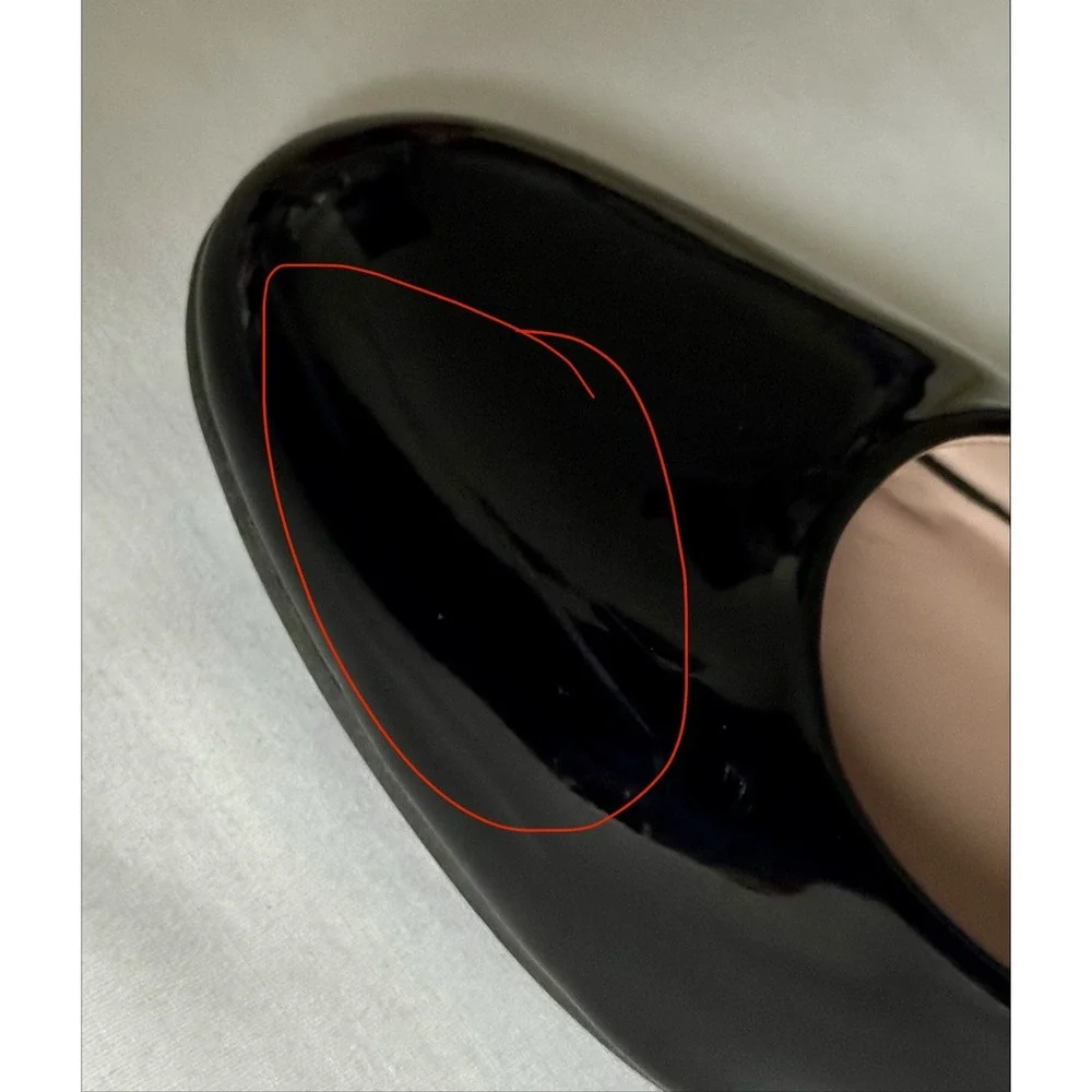 Steve Madden Patent Pumps Black Big Kids 5 M  Jultra Kitten Leather